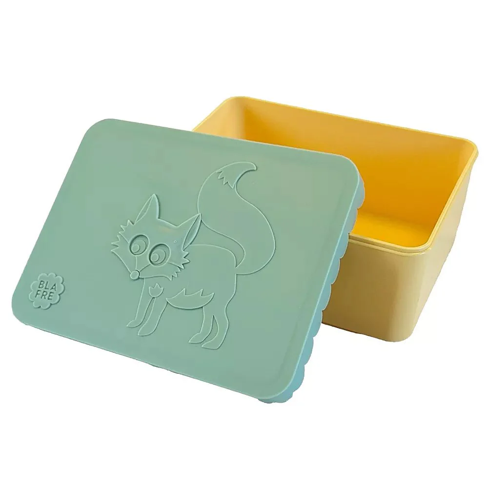 Brooddoos met 1 vak - Fox Light Green Light Yellow - Image 3