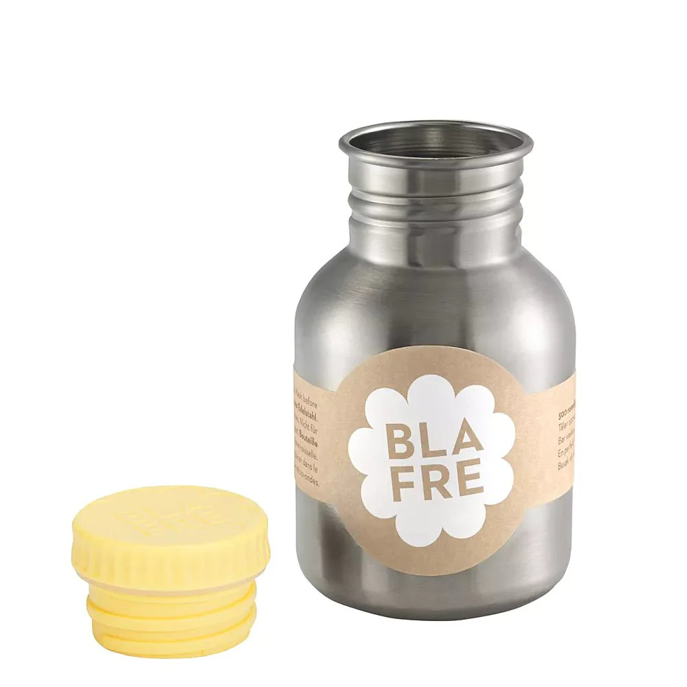 Kleine RVS Drinkfles Yellow - 300 ml - Image 5