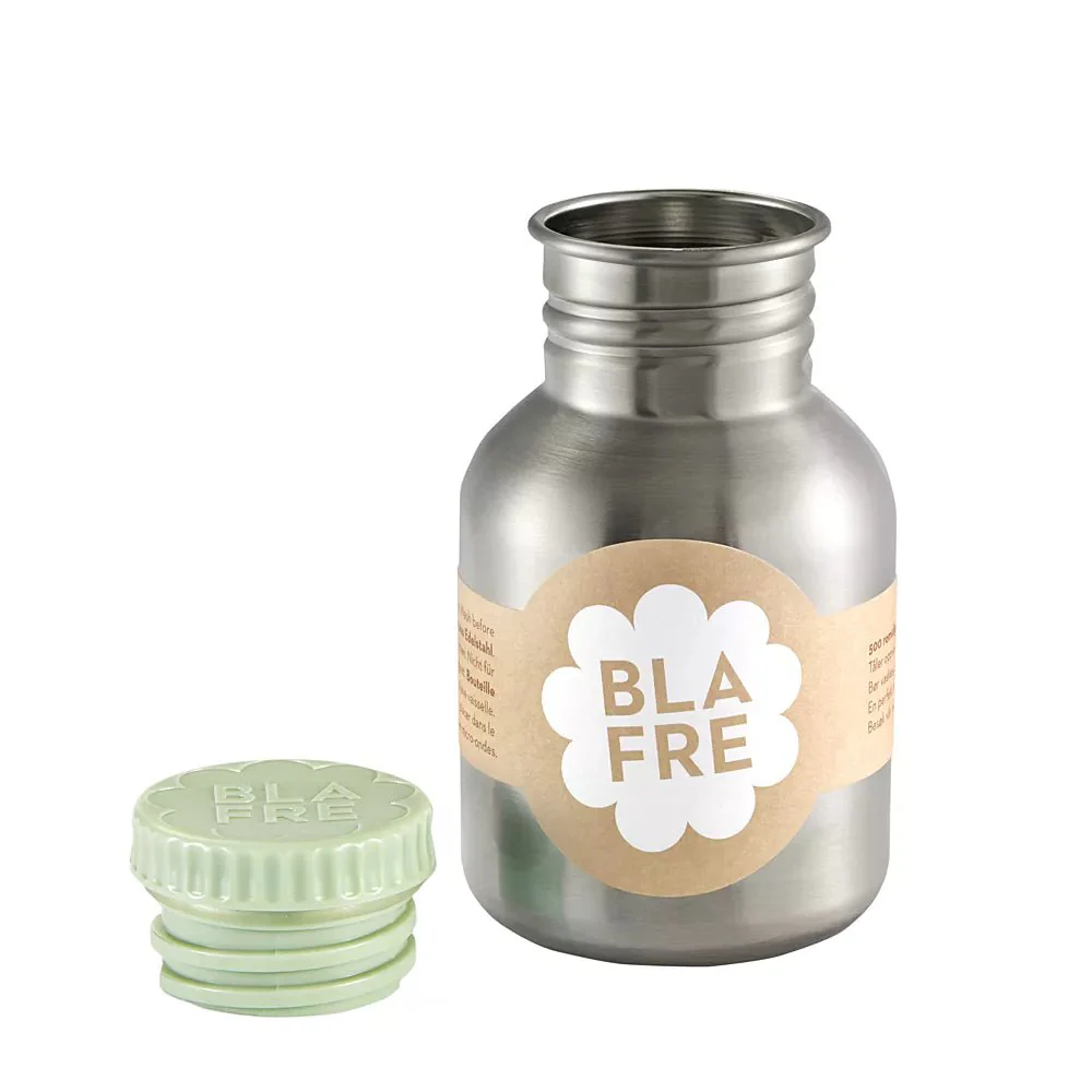 Kleine RVS Drinkfles Light Green - 300 ml - Image 4