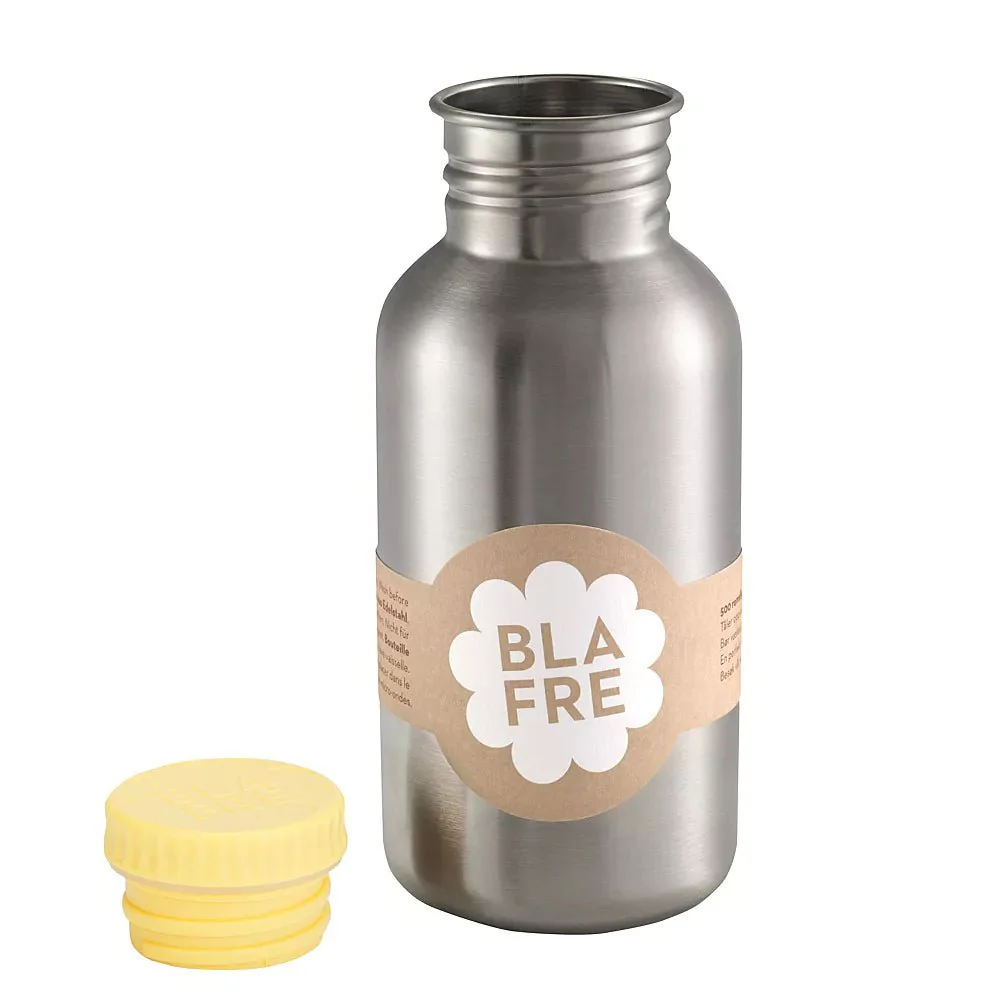 RVS Drinkfles Light Yellow - 500 ml - Image 3