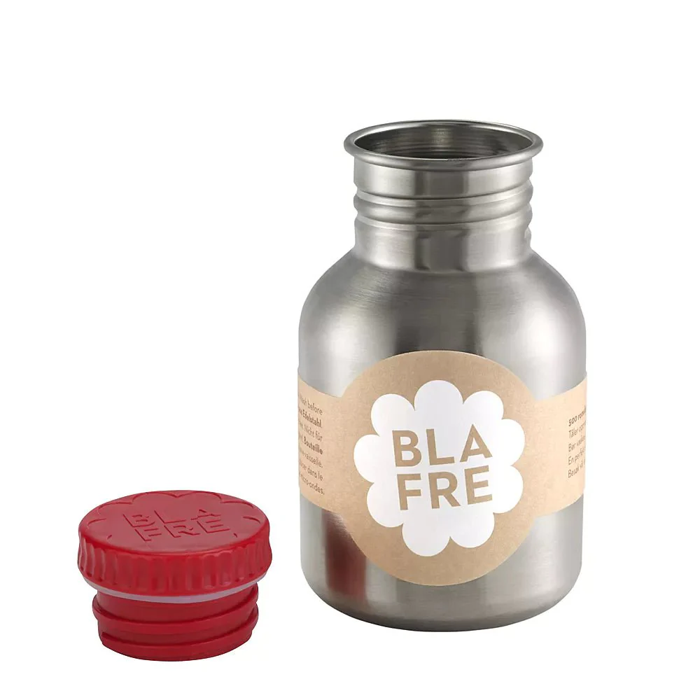 Kleine RVS Drinkfles Red - 300 ml - Image 3