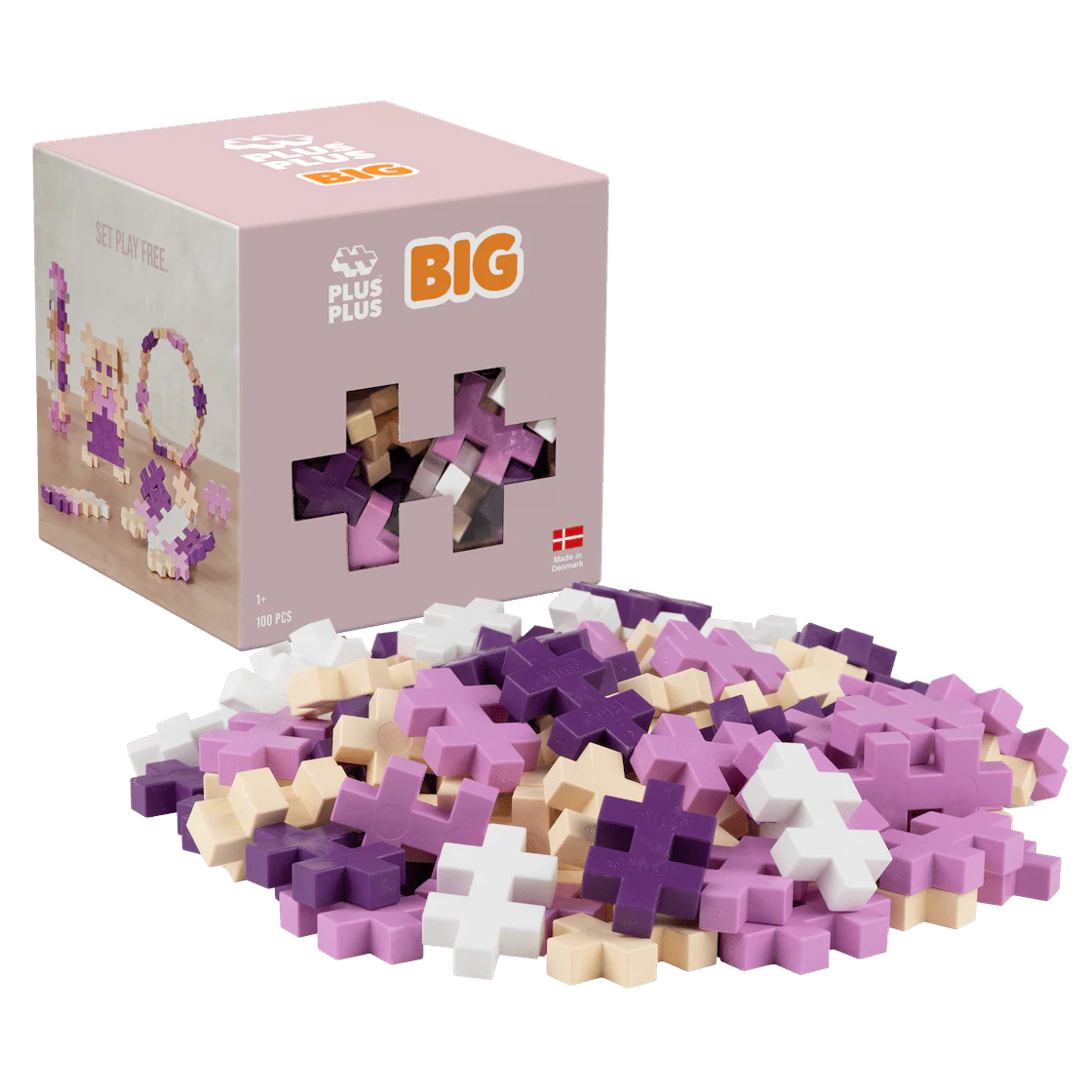 Bouwstenen Plus-Plus BIG Bloom - 100 stuks