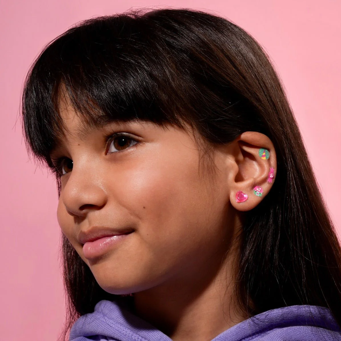 Plakoorbellen Body Art Earrings Lilly - set van 104 - Image 3