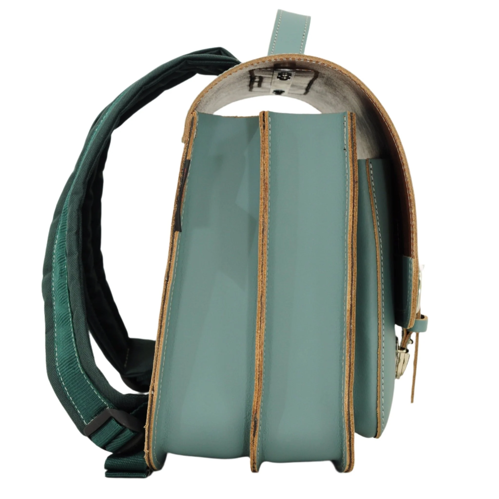 Lederen boekentas Classic Azul - Image 10