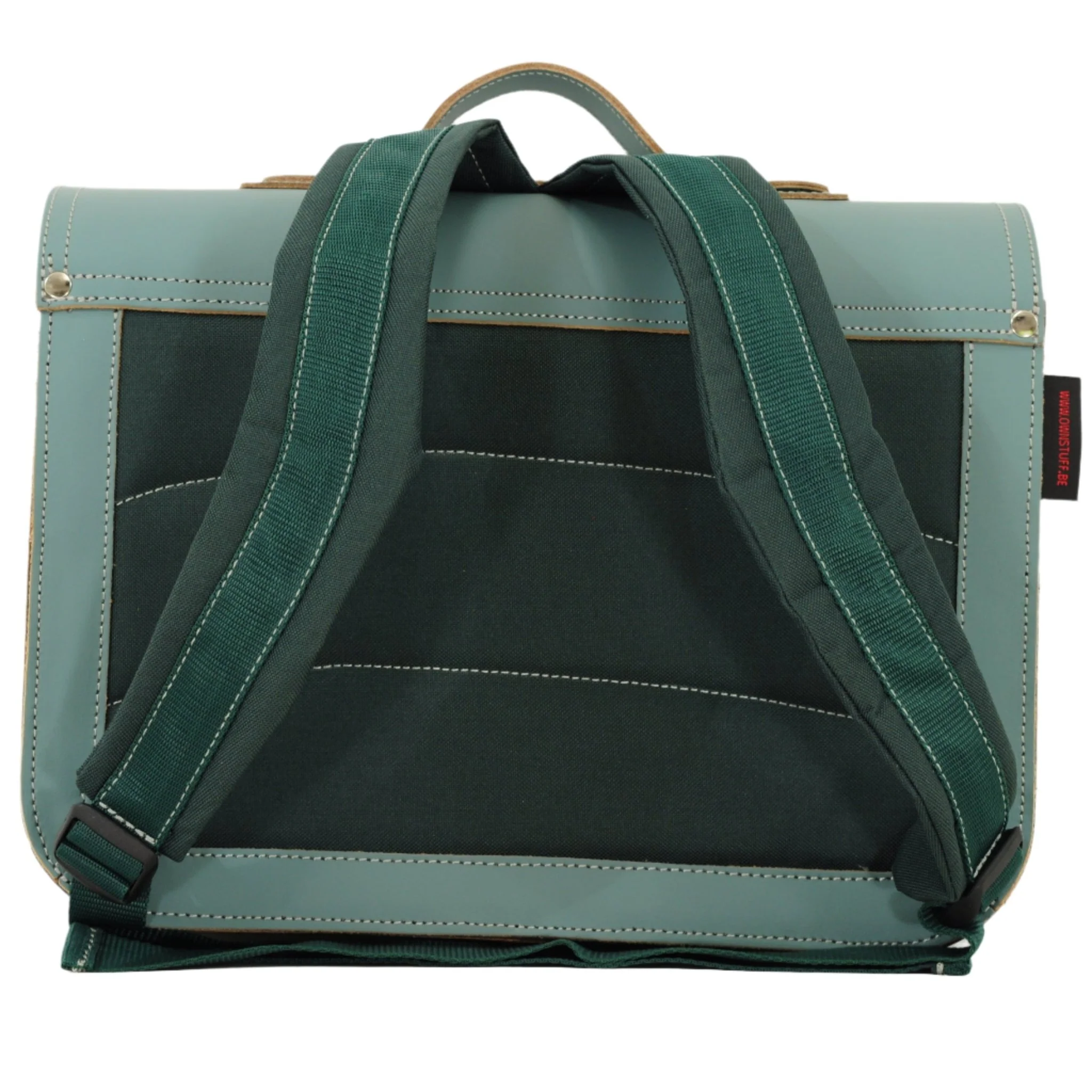 Lederen boekentas Classic Azul - Image 8