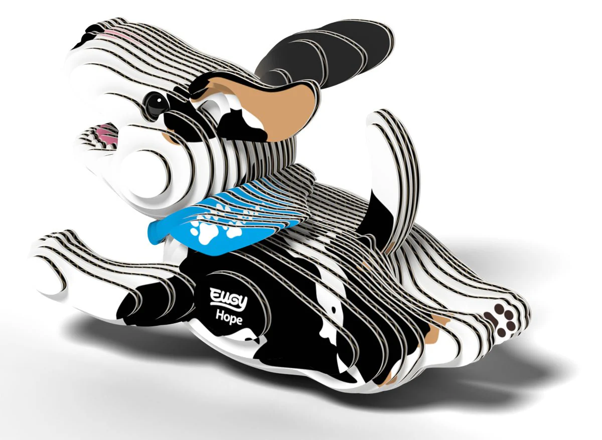 3D puzzel - Boerderijdier Hond - Image 3