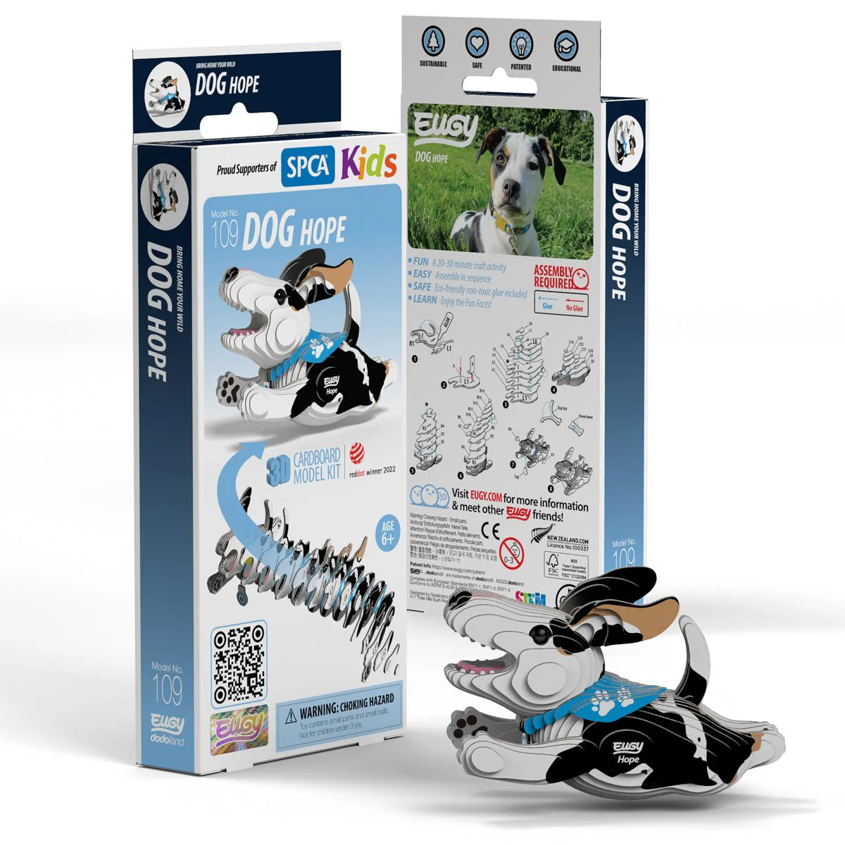 3D puzzel - Boerderijdier Hond - Image 5