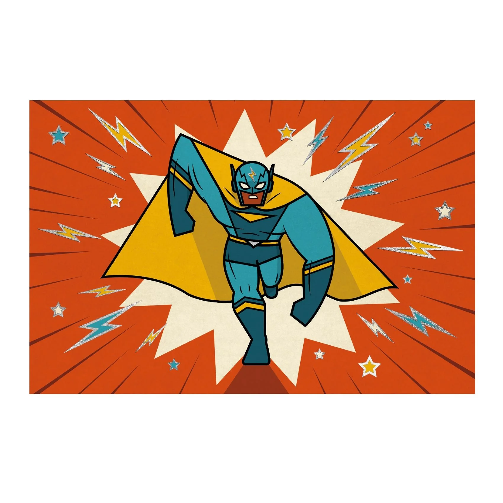 Set van 8 feestuitnodigingen - Pow ! Bang ! - Image 3