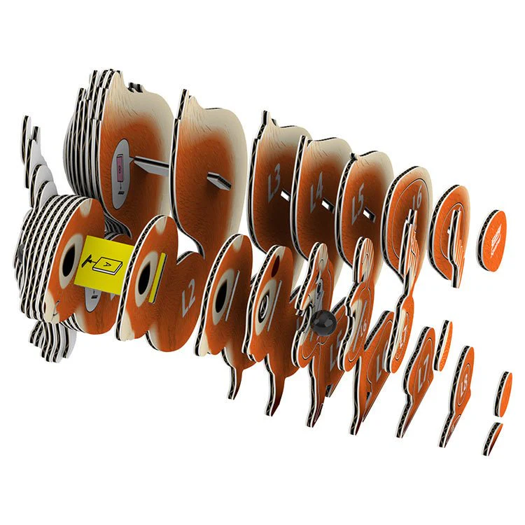 3D puzzel - Bosdier Eekhoorn - Image 2