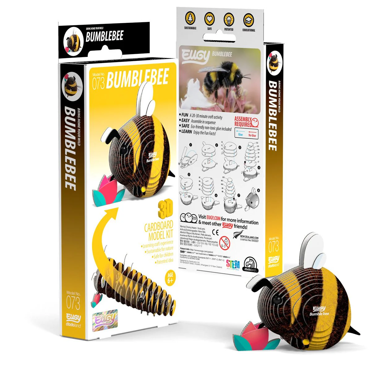 3D puzzel - Bosdier Hommel - Image 5