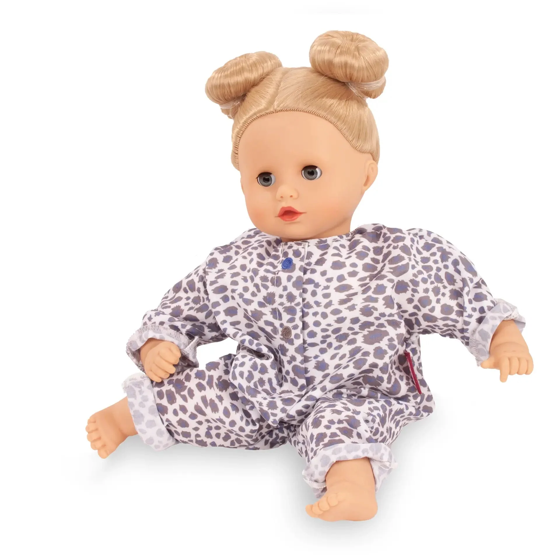 Poppenoutfit Boutique Combi Blue Tiger - voor babypoppen 30-33 cm - Image 3