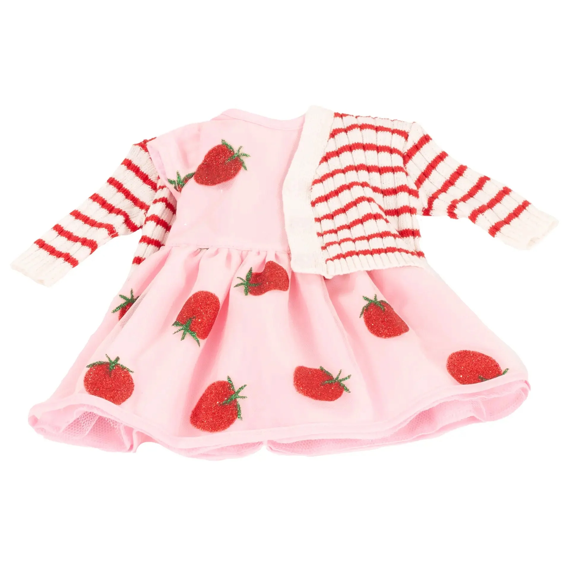 Poppenoutfit Boutique Combi Glitzerbeere - voor staanpoppen 45-50 cm - Image 2
