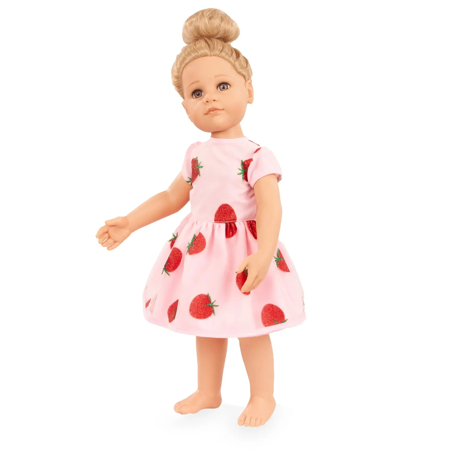 Poppenoutfit Boutique Combi Glitzerbeere - voor staanpoppen 45-50 cm - Image 5