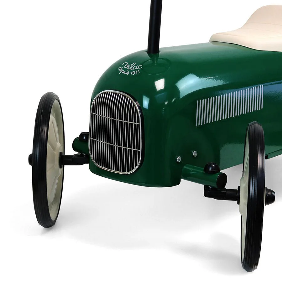 Metalen loopwagen British Green Vintage Car - Image 5