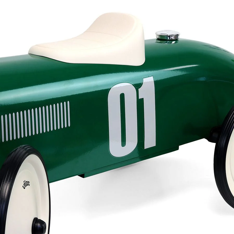 Metalen loopwagen British Green Vintage Car - Image 7