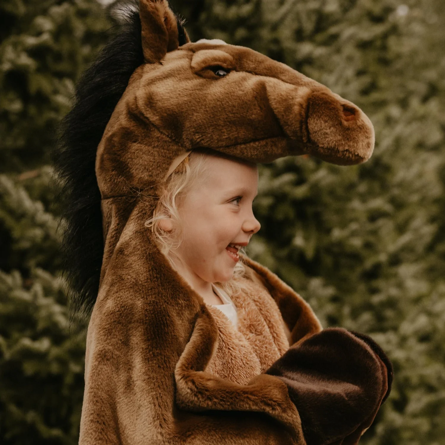 Verkleedcape Brown Horse Disguise - Image 2
