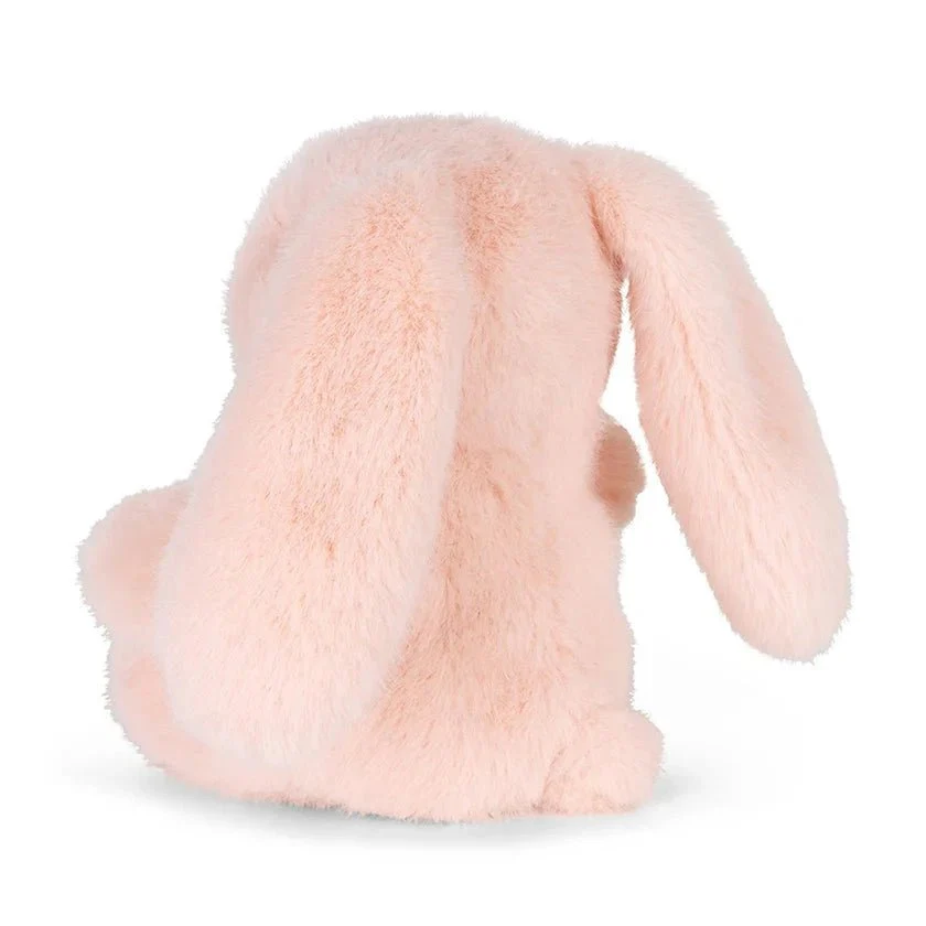 Knuffel konijn Bubbles Bunny Pink ECO - 18 cm - Image 3