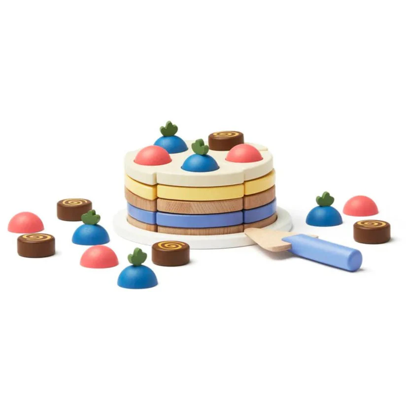 Houten speelset - Cake in layers - Image 9