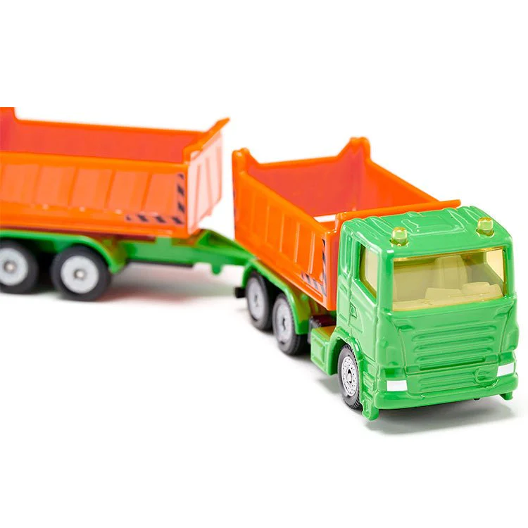 Vrachtwagen met kiepbak en kipperaanhanger - Image 3