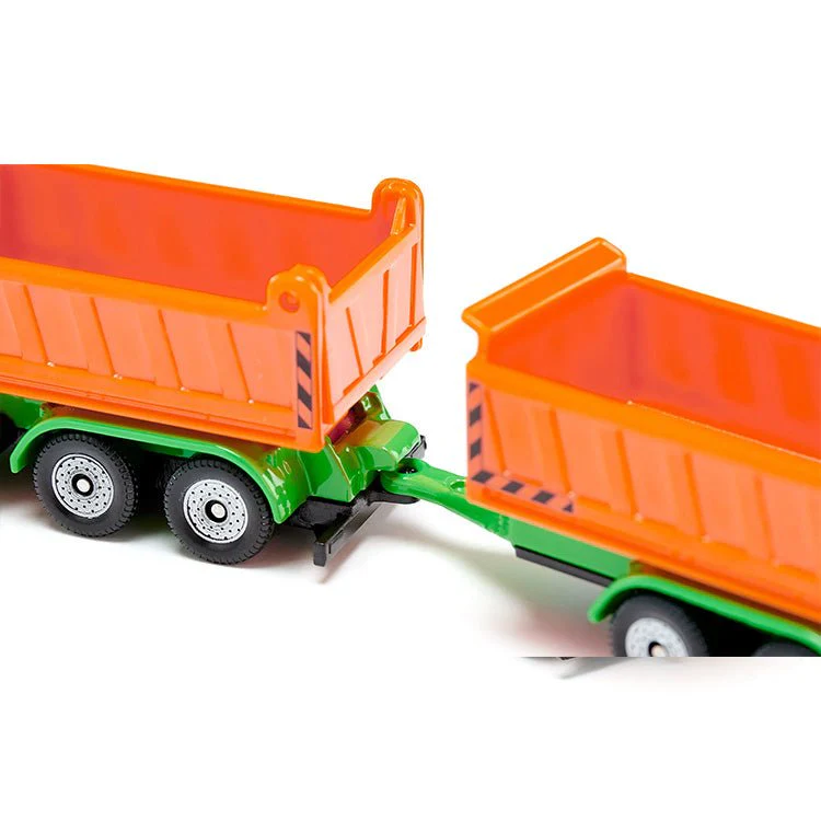 Vrachtwagen met kiepbak en kipperaanhanger - Image 5