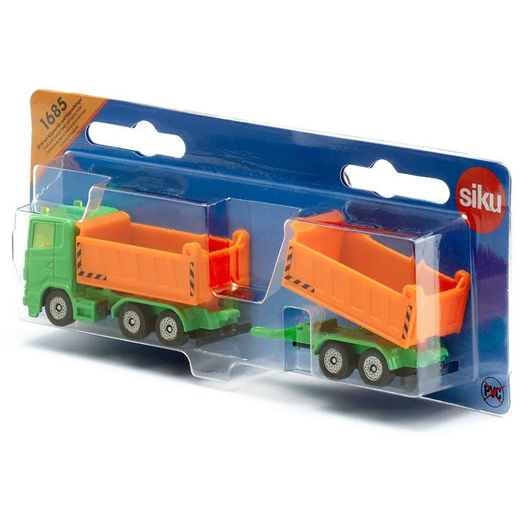 Vrachtwagen met kiepbak en kipperaanhanger - Image 6