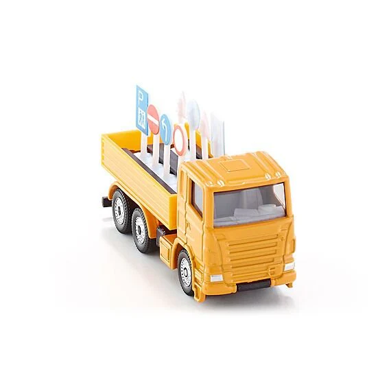 Vrachtwagen met verkeerborden - Image 3