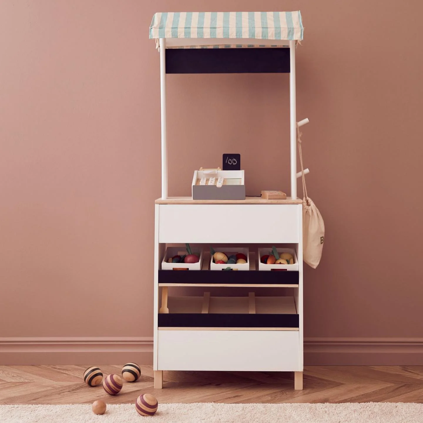 Houten speelgoedkassa - Cash register - Image 7