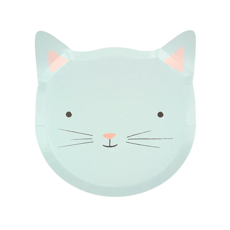 Feestbordjes Cat Plates - set van 8 - Image 7