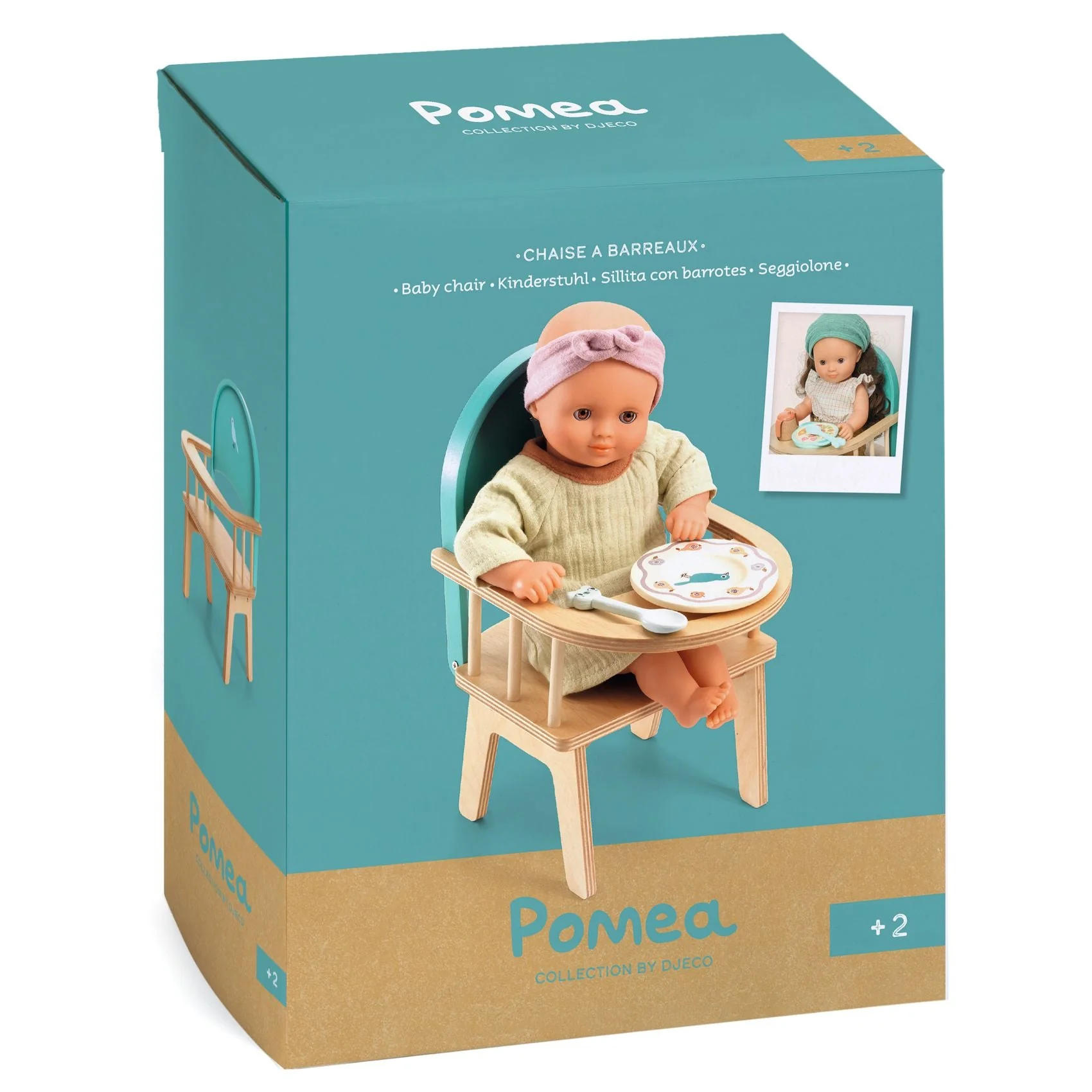 Houten kinderstoel voor poppen - Image 7