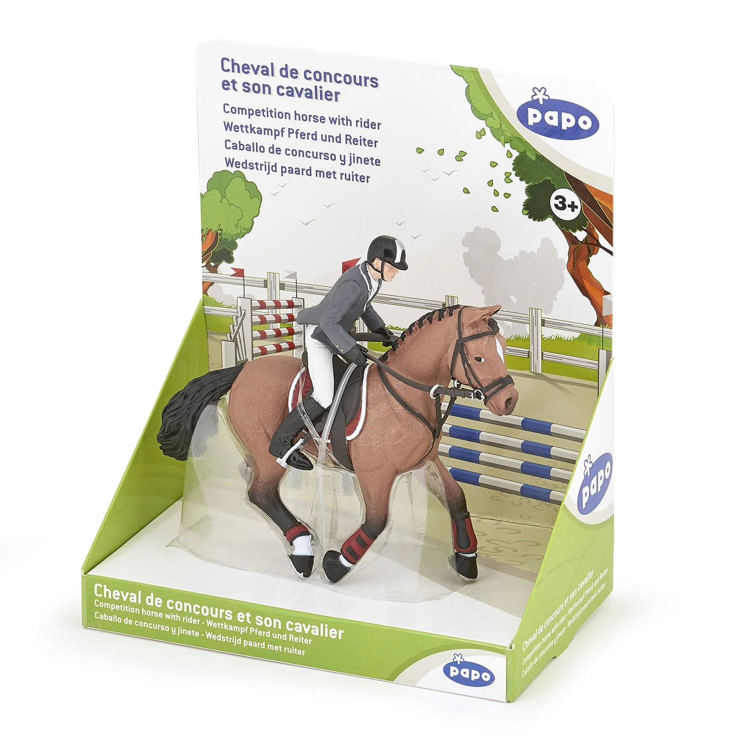Wedstrijdpaard en zijn ruiter - Image 3