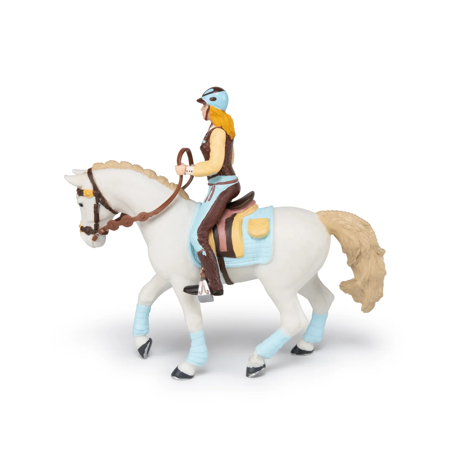 Witte paard Blauwe Fashion - Image 9