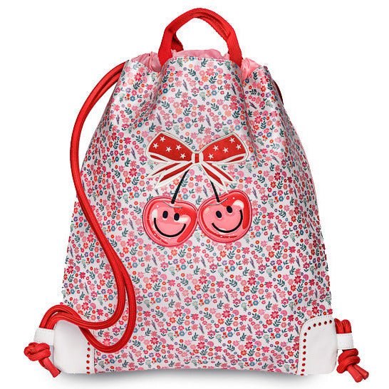 Rugzak met trekkoorden City Bag Berry Cute