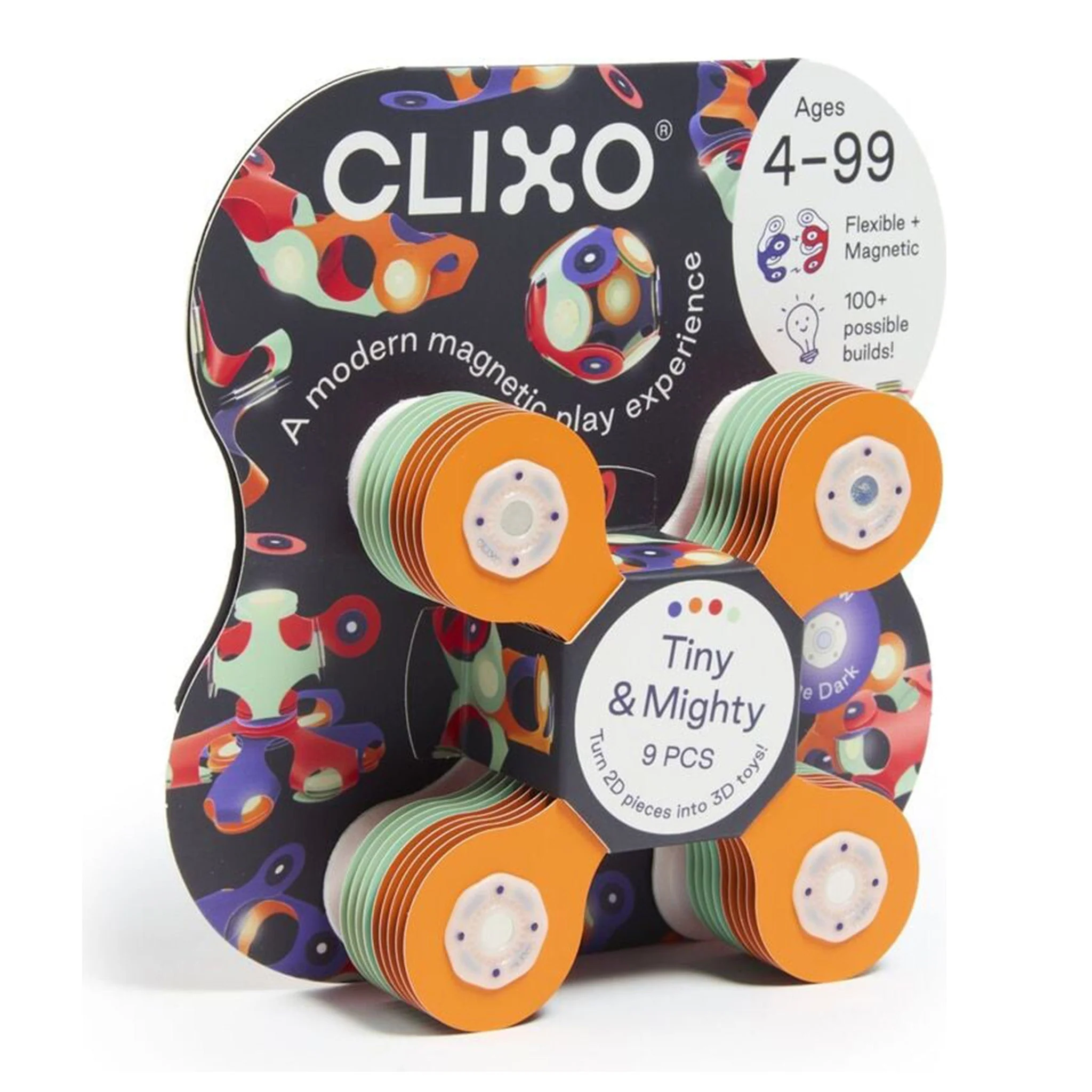 Magneetspeelgoed Tiny & Mighty Space - set van 9 onderdelen