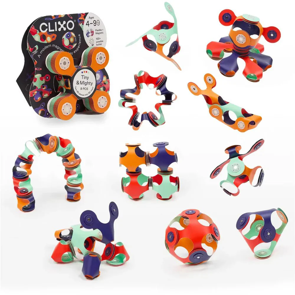 Magneetspeelgoed Tiny & Mighty Space - set van 9 onderdelen - Image 2