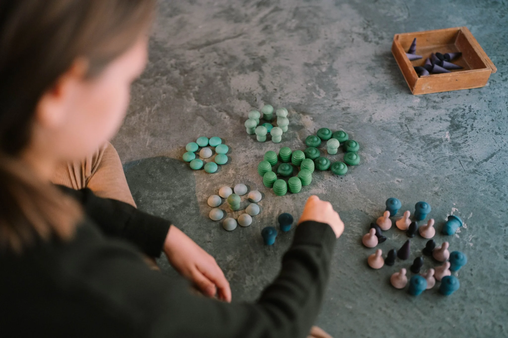 Houten Set Cold Mandala Mix - set van 81 - Image 8