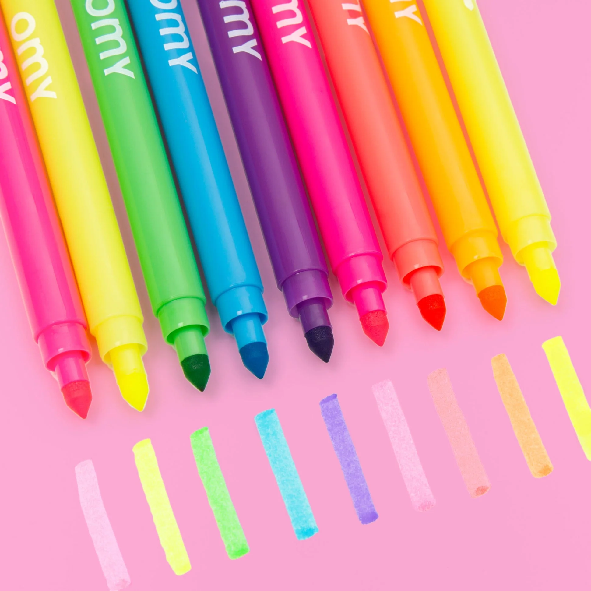 Set van 9 kleurstiften Coloring Tools - Neon Markers - Image 2