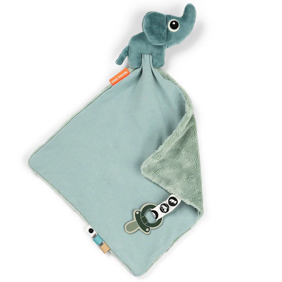 Knuffeldoekje Comfort blanket Elphee Blue - Image 3