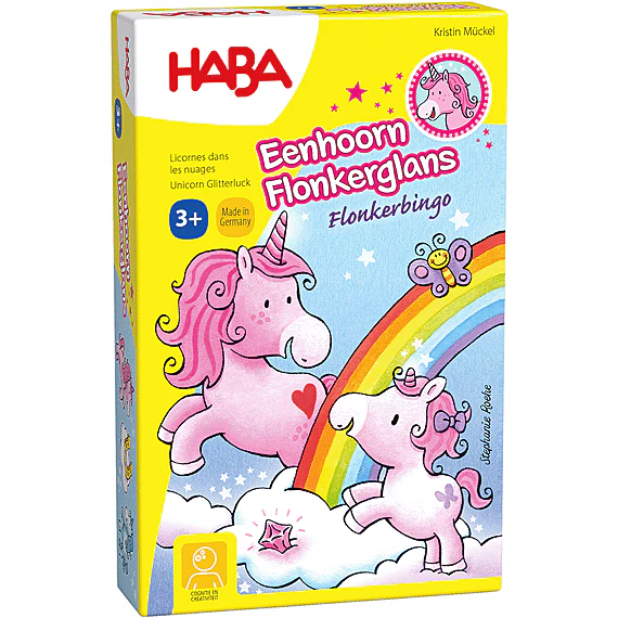 Concentratiespel - Eenhoorn Flonkerglans Flonkerbingo