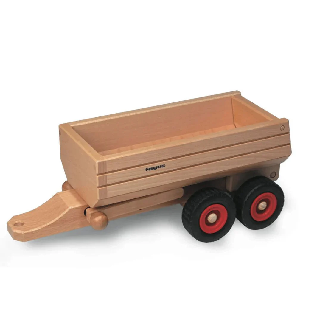 Houten trailer - Container Tipper Trailer