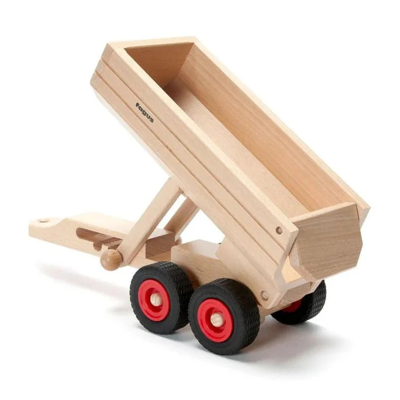 Houten trailer - Container Tipper Trailer - Image 3