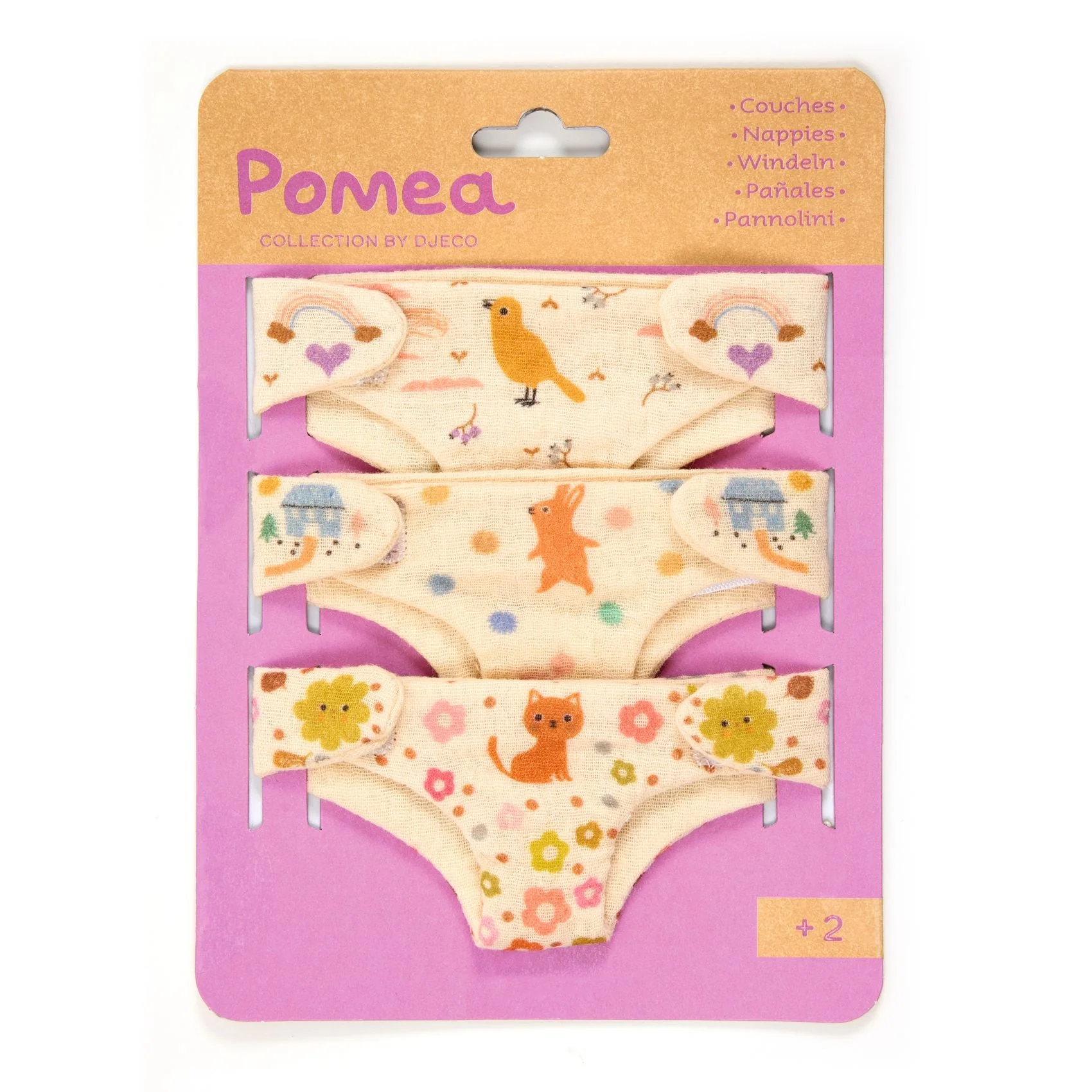 Set van 3 poppenluiers - Image 4