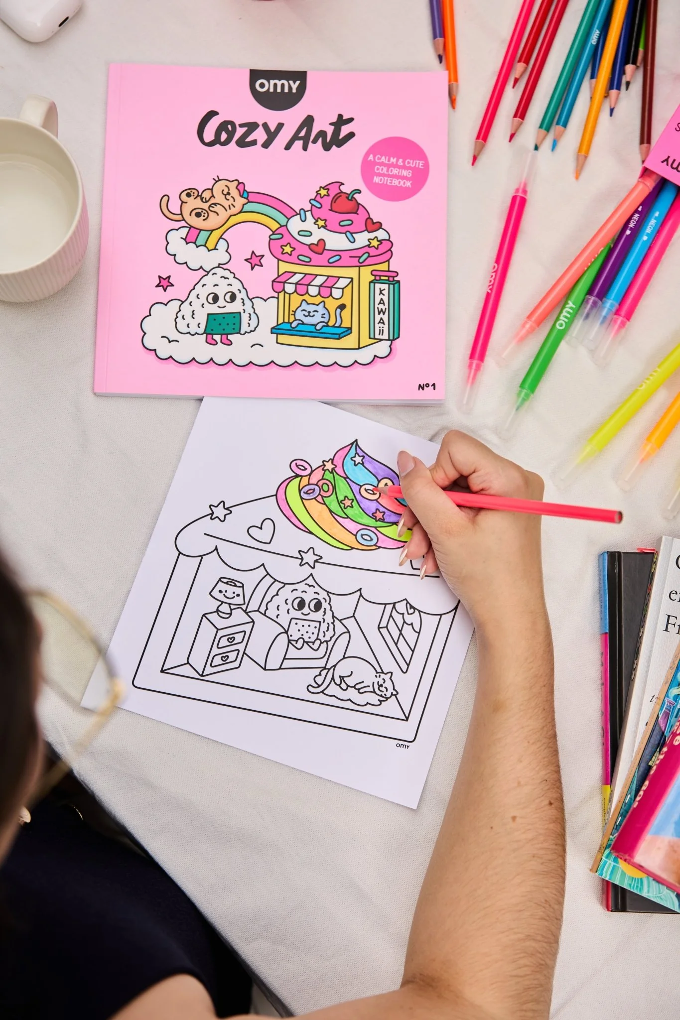 Kleurboek Cozy Art - Kawaii - Image 2