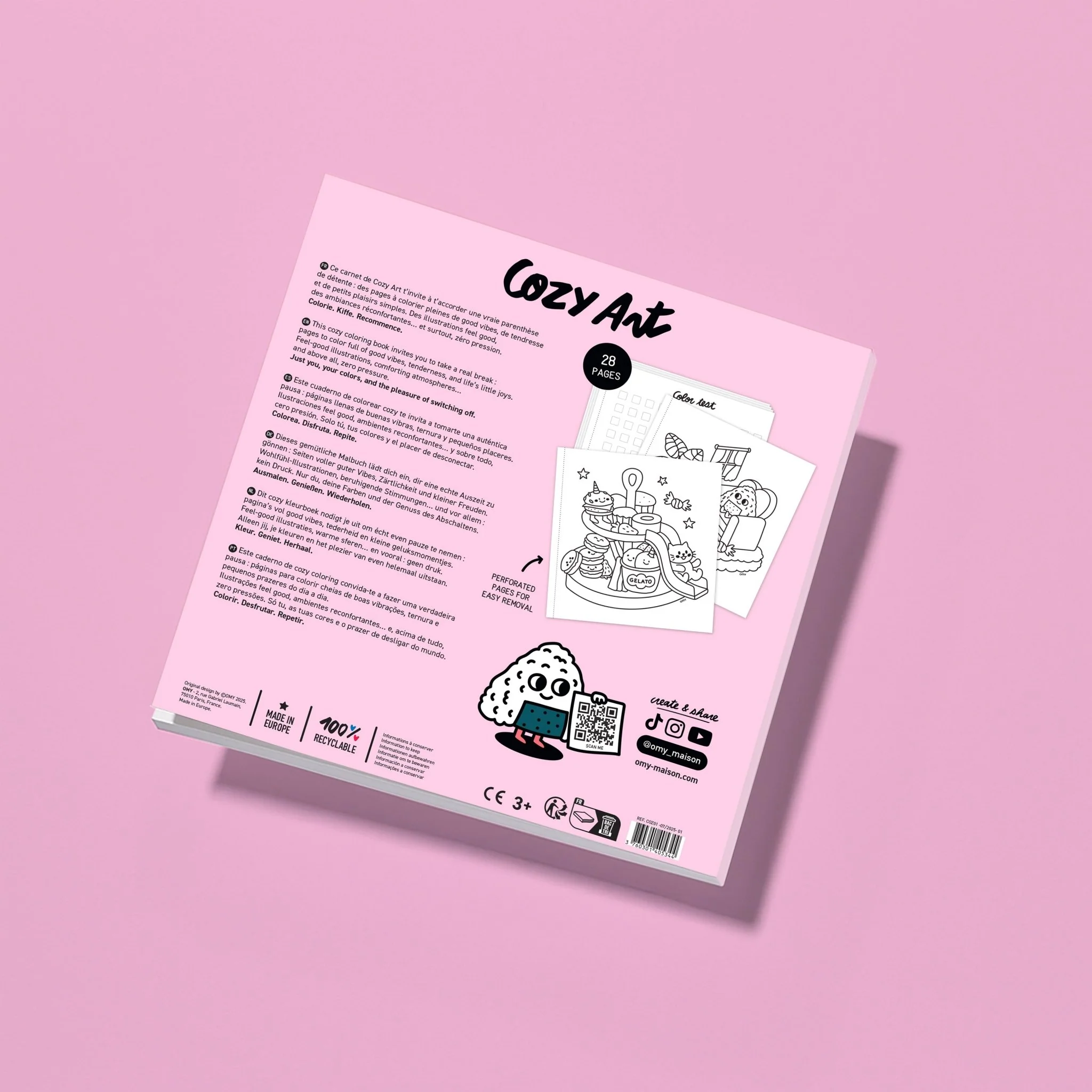 Kleurboek Cozy Art - Kawaii - Image 5