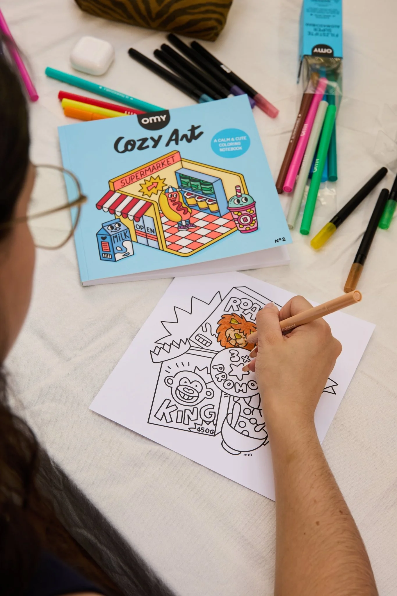 Kleurboek Cozy Art - Supermarket - Image 2
