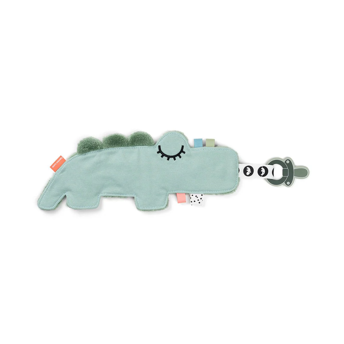 Fopspeendoekje - Cozy friend Croco Green - Image 3