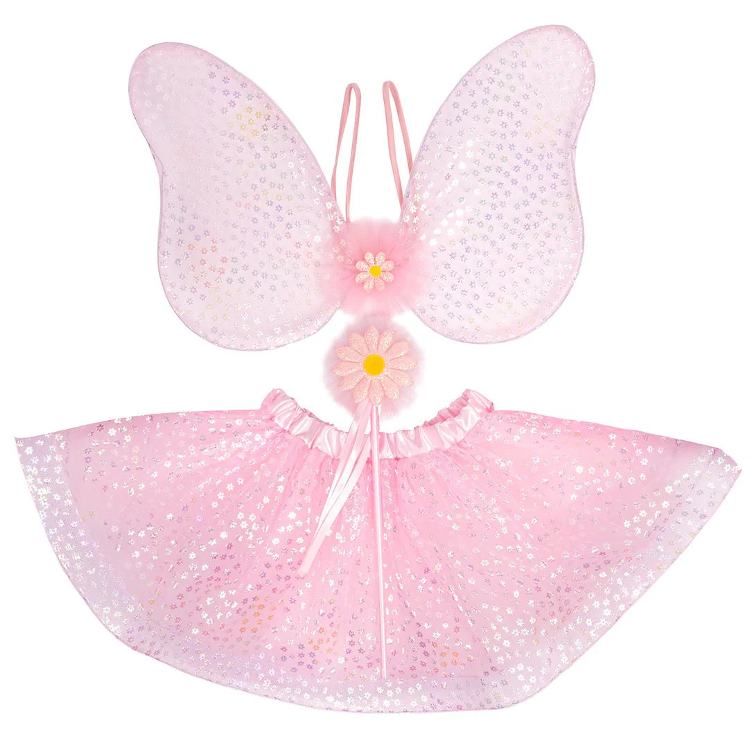 Verkleedset Crazy for Daises Tutu with Wings & Wand - 4 tot 6 jaar - Image 3