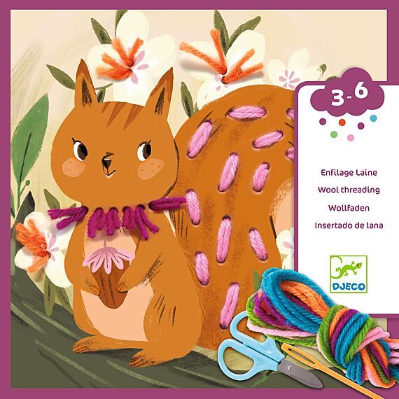 Creatieve Kit - Stap voor stap rijgen met wol - Image 5