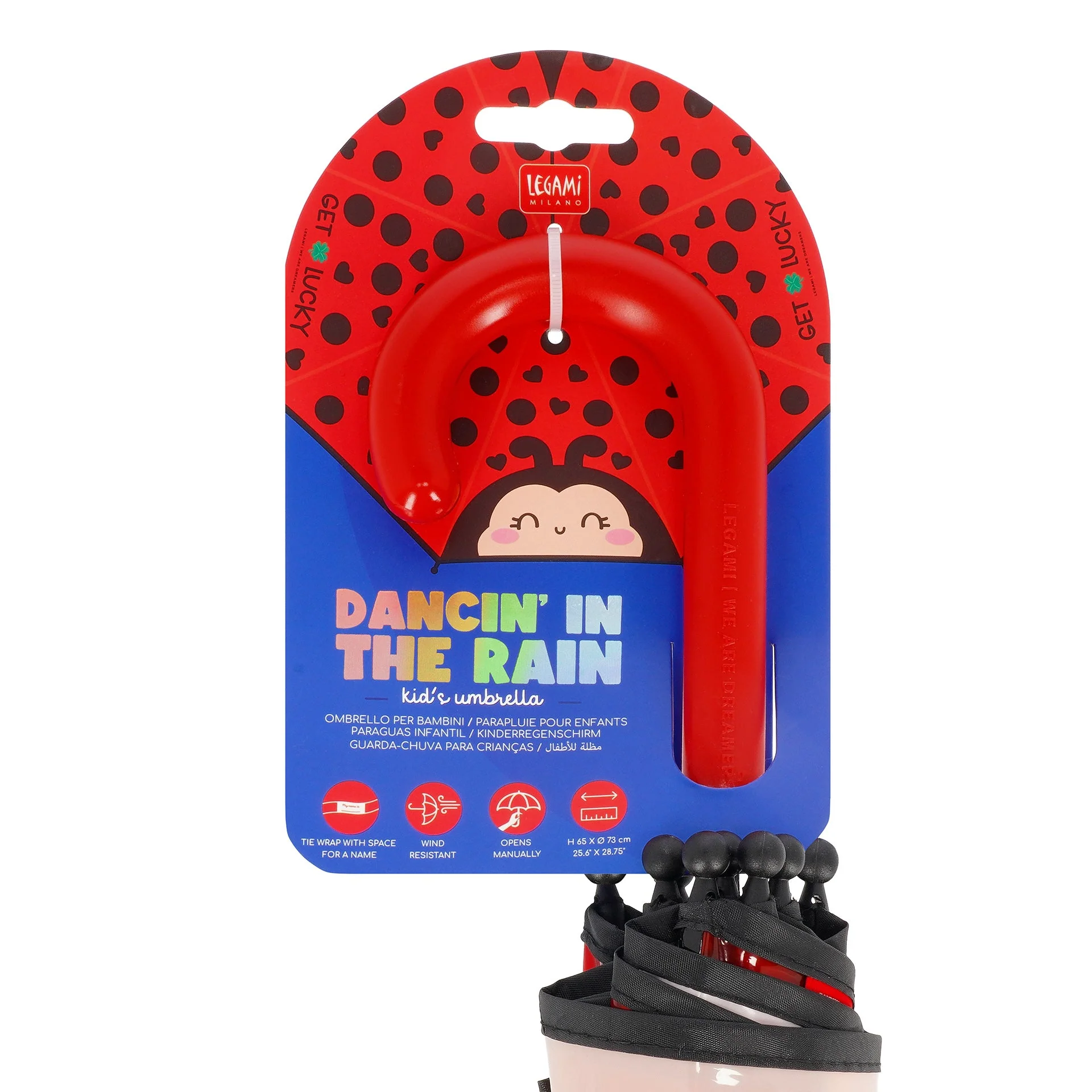 Kinderparaplu Dancin' In The Rain - Ladybug - Image 4