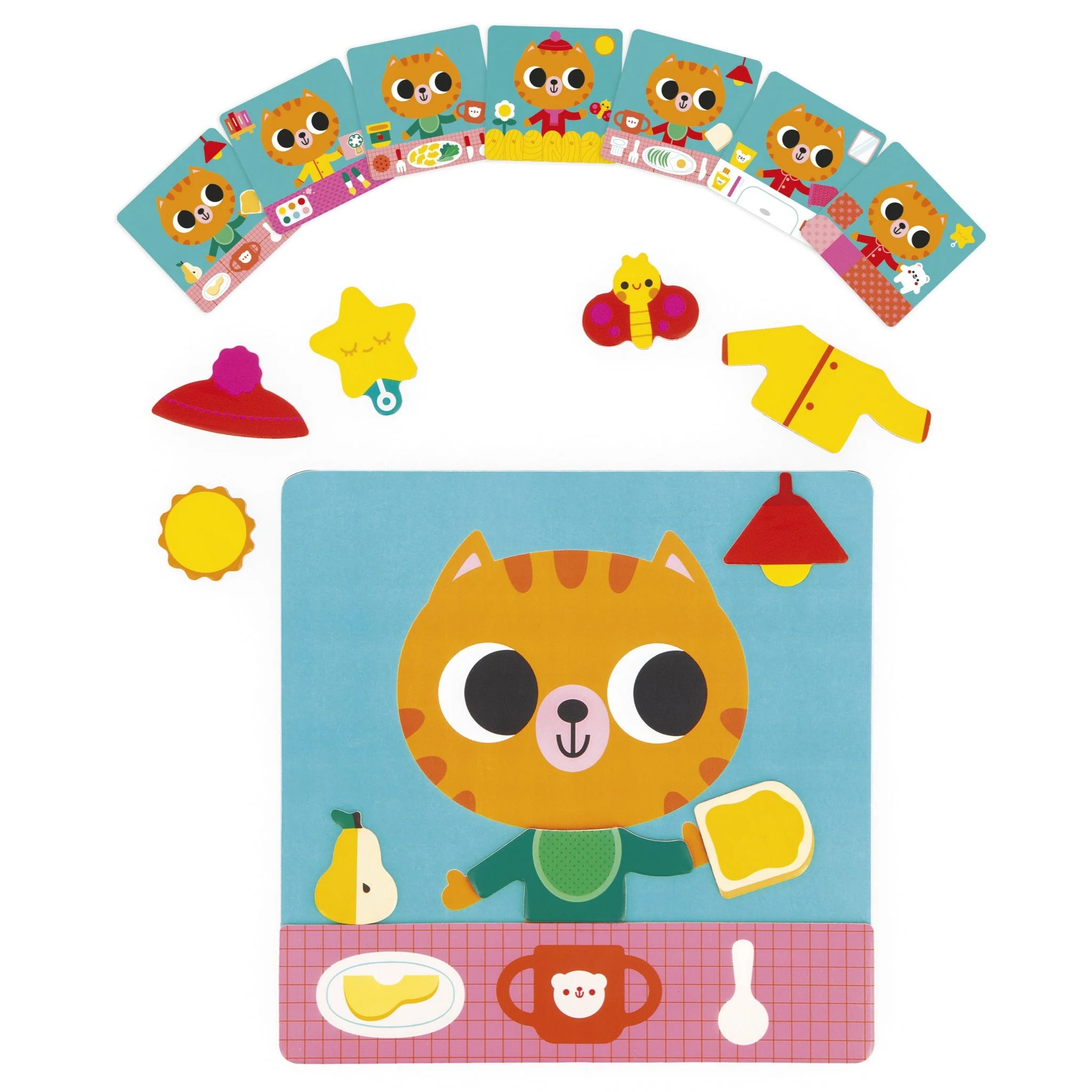 Magneetspel De kleine kat van de rituelen