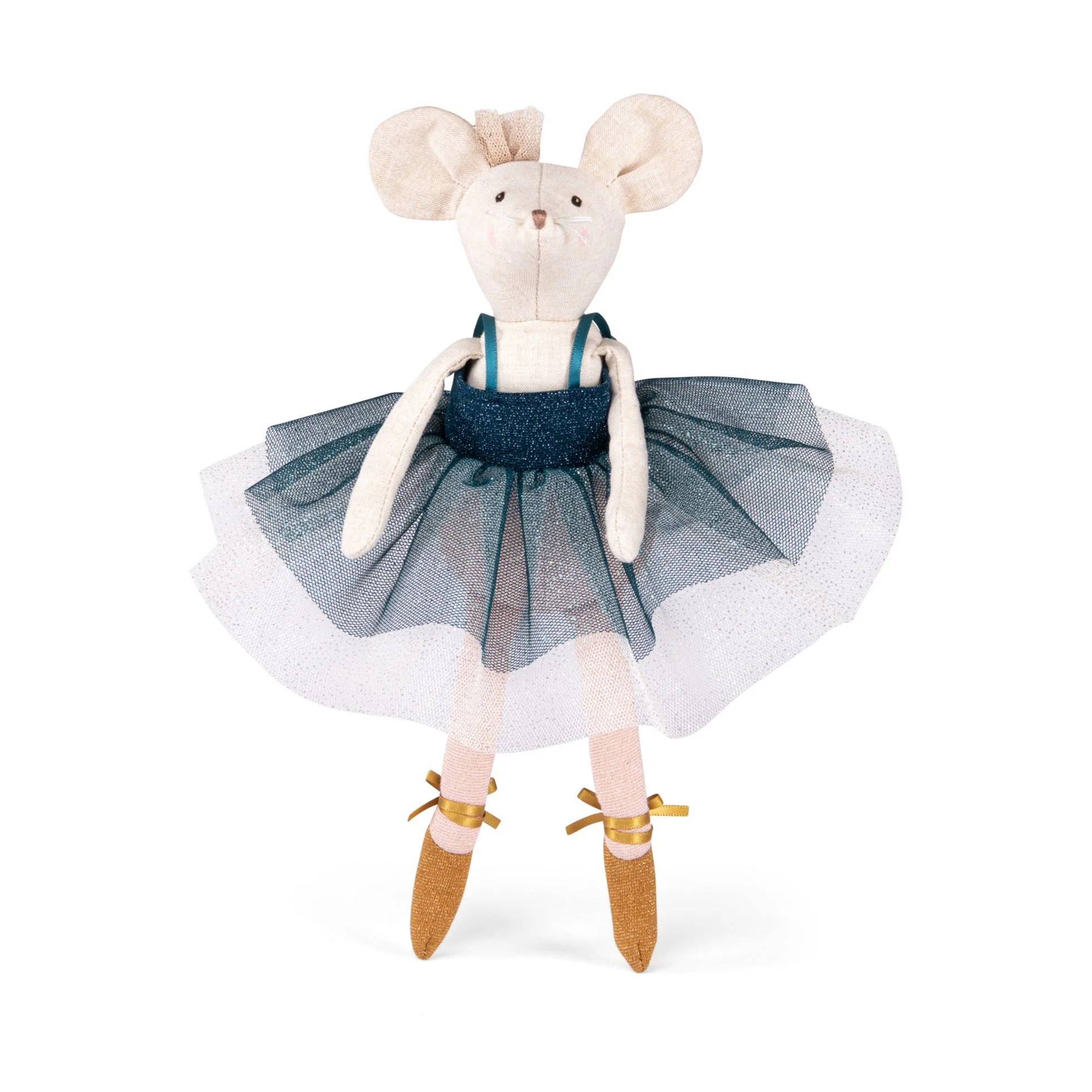 Knuffelmuis + koffer met tutu's La petite école de danse - Image 5